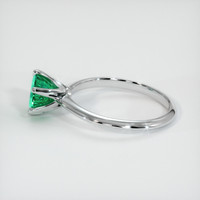 2.21 Ct. Emerald Ring, 18K White Gold 4