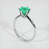 1.78 Ct. Emerald Ring, 18K White Gold 2