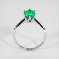 2.11 Ct. Emerald Ring, 18K White Gold 3