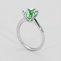 2.37 Ct. Emerald Ring, 18K White Gold 2