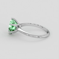 2.37 Ct. Emerald Ring, 18K White Gold 4