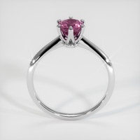 0.88 Ct. Gemstone Ring, 18K White Gold 3