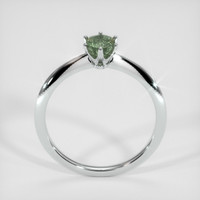 1.09 Ct. Sapphire Ring, 18K White Gold 3