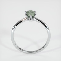 1.25 Ct. Sapphire Ring, 18K White Gold 3