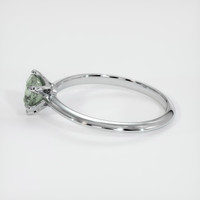 1.25 Ct. Sapphire Ring, 18K White Gold 4