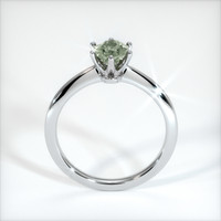 0.71 Ct. Sapphire Ring, 18K White Gold 3