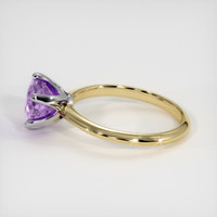 1.36 Ct. Gemstone Ring, 14K White & Yellow 4