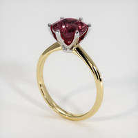 2.86 Ct. Gemstone Ring, 14K White & Yellow 2