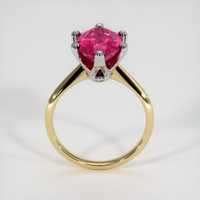 3.20 Ct. Gemstone Ring, 14K White & Yellow 3