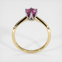 0.88 Ct. Gemstone Ring, 14K White & Yellow 3