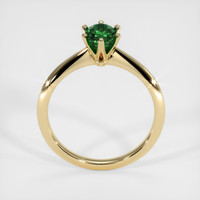 0.72 Ct. Green Chrome Tourmaline Ring, 10K Yellow Gold 3
