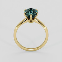 3.01 Ct. Bi Color Sapphire Ring, 10K Yellow Gold 3