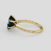 3.01 Ct. Bi Color Sapphire Ring, 10K Yellow Gold 4