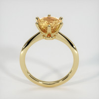 2.54 Ct. Yellow Sapphire Ring, 10K Yellow Gold 3