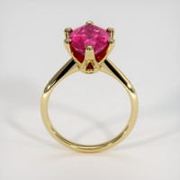 3.20 Ct. Gemstone Ring, 14K Yellow Gold 3