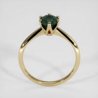 1.30 Ct. Green Sapphire Ring, 14K Yellow Gold 3