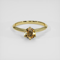 1.05 Ct. Bi Color Sapphire Ring, 14K Yellow Gold 1