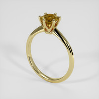 1.05 Ct. Bi Color Sapphire Ring, 14K Yellow Gold 2
