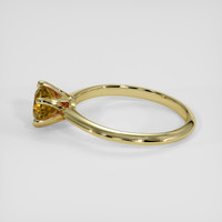 1.05 Ct. Bi Color Sapphire Ring, 14K Yellow Gold 4
