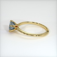 1.17 Ct. Sapphire Ring, 14K Yellow Gold 4