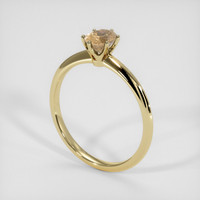 1.06 Ct. Sapphire Ring, 14K Yellow Gold 2