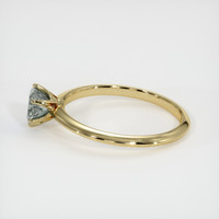 0.94 Ct. Sapphire Ring, 14K Yellow Gold 4