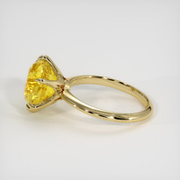 7.00 Ct. Yellow Sapphire Ring, 14K Yellow Gold 4