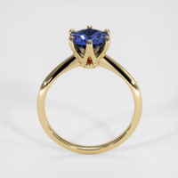 1.55 Ct. Blue Sapphire Ring, 18K Yellow Gold 3