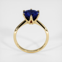3.06 Ct. Sapphire Ring, 18K Yellow Gold 3