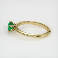 Emerald Ring 0.91 Ct. 18K Yellow Gold Preview