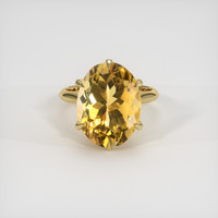 9.35 Ct. Gemstone Ring, 18K Yellow Gold 1