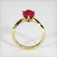 3.08 Ct. Ruby Ring, 18K Yellow Gold 3