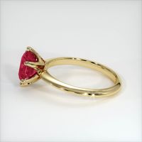 3.08 Ct. Ruby Ring, 18K Yellow Gold 4