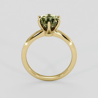 2.53 Ct. Bi Color Sapphire Ring, 18K Yellow Gold 3