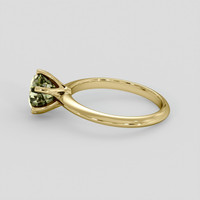 2.53 Ct. Bi Color Sapphire Ring, 18K Yellow Gold 4