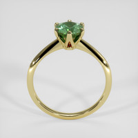 1.45 Ct. Bluish Green Sapphire Ring, 18K Yellow Gold 3