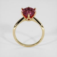 4.76 Ct. Bi Color Sapphire Ring, 18K Yellow Gold 3