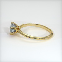 1.15 Ct. Sapphire Ring, 18K Yellow Gold 4