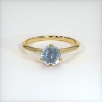 1.17 Ct. Sapphire Ring, 18K Yellow Gold 1