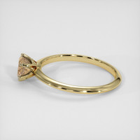 1.06 Ct. Sapphire Ring, 18K Yellow Gold 4