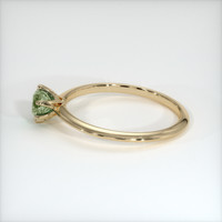 0.47 Ct. Sapphire Ring, 18K Yellow Gold 4