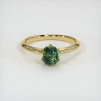 1.16 Ct. Sapphire Ring, 18K Yellow Gold 1