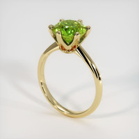 2.94 Ct. Sapphire Ring, 18K Yellow Gold 2