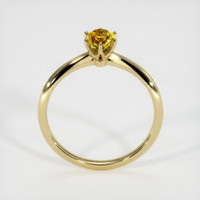 0.89 Ct. Sapphire Ring, 18K Yellow Gold 3