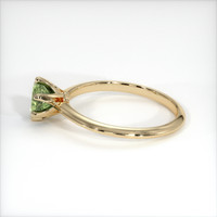 0.55 Ct. Sapphire Ring, 18K Yellow Gold 4