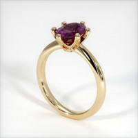 1.78 Ct. Sapphire Ring, 18K Yellow Gold 2