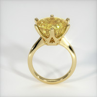 11.09 Ct. Yellow Sapphire Ring, 18K Yellow Gold 3