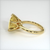 11.09 Ct. Yellow Sapphire Ring, 18K Yellow Gold 4
