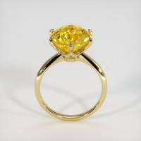 7.00 Ct. Yellow Sapphire Ring, 18K Yellow Gold 3