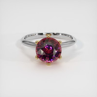 2.86 Ct. Gemstone Ring, 14K Yellow & White 1